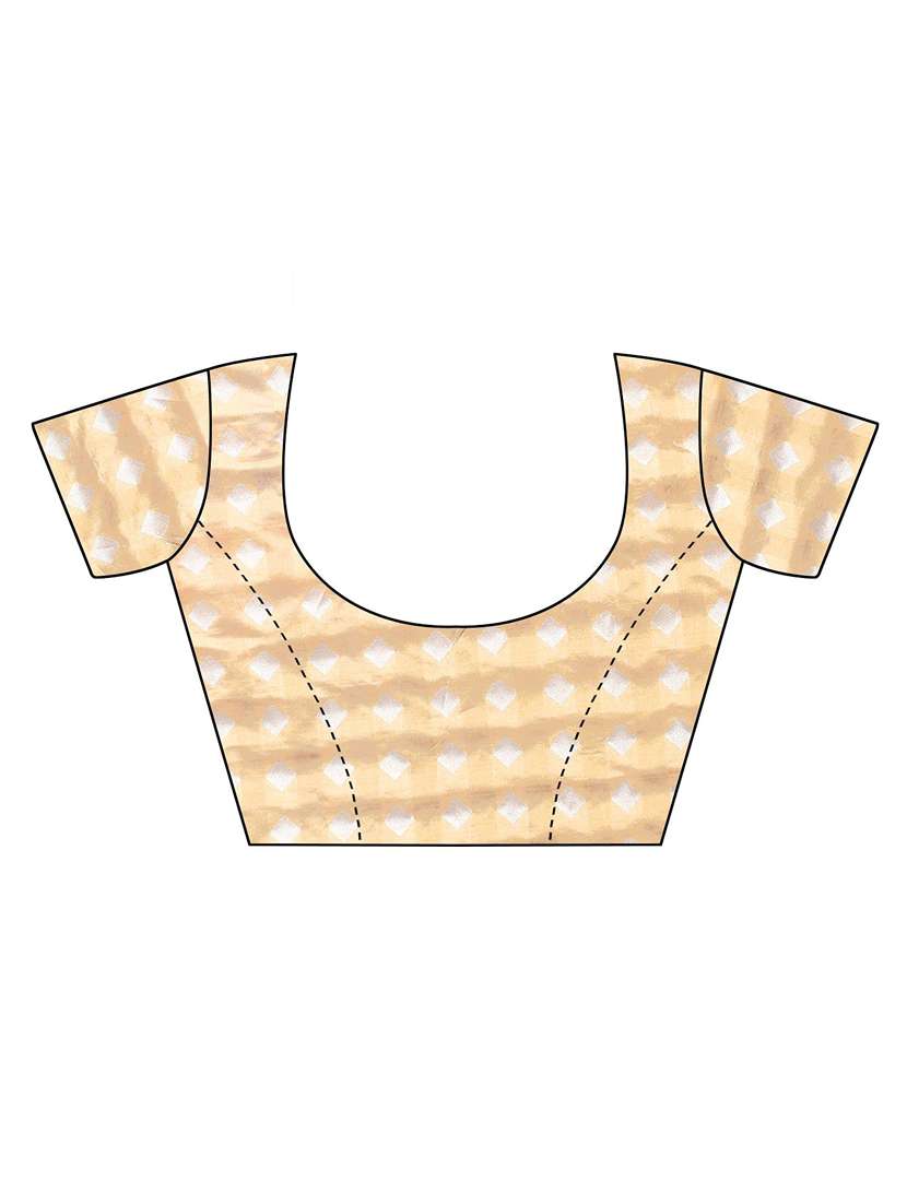 self design woven saree with blouse - 18489102 -  Standard Image - 2