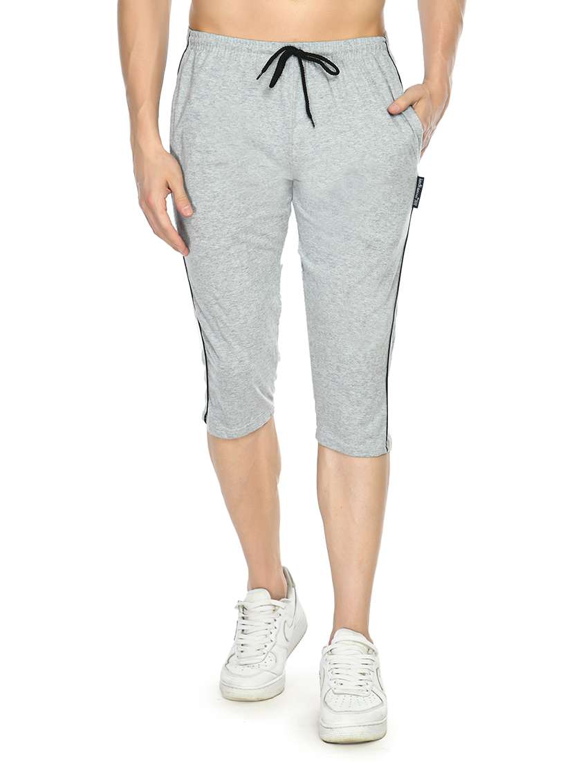 grey solid three fourth