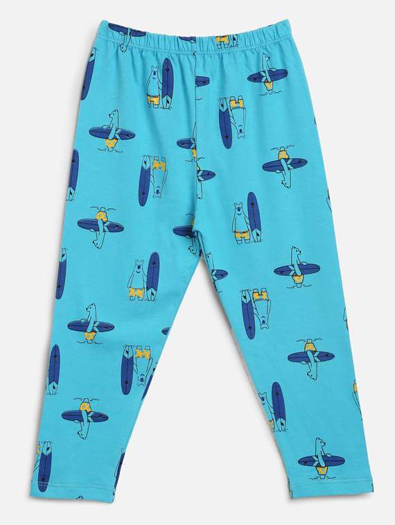 boys printed nightwear pajama set  - 18493148 -  Standard Image - 2