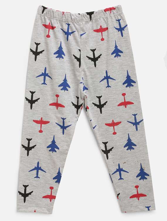 boys printed nightwear pajama set  - 18493152 -  Standard Image - 2