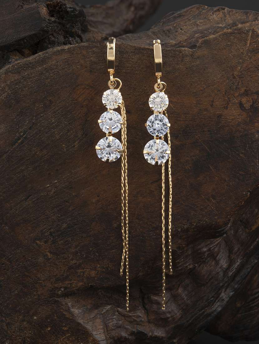 gold-toned beads detailing dangler