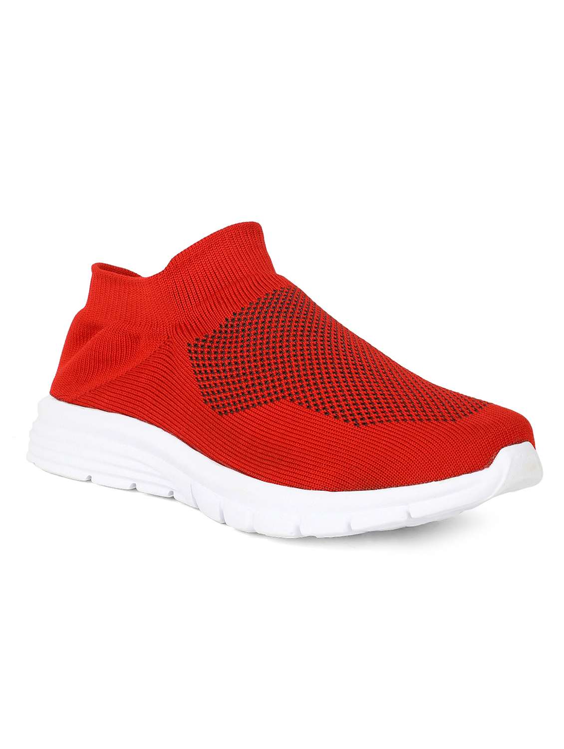 mens red slip on sport shoe