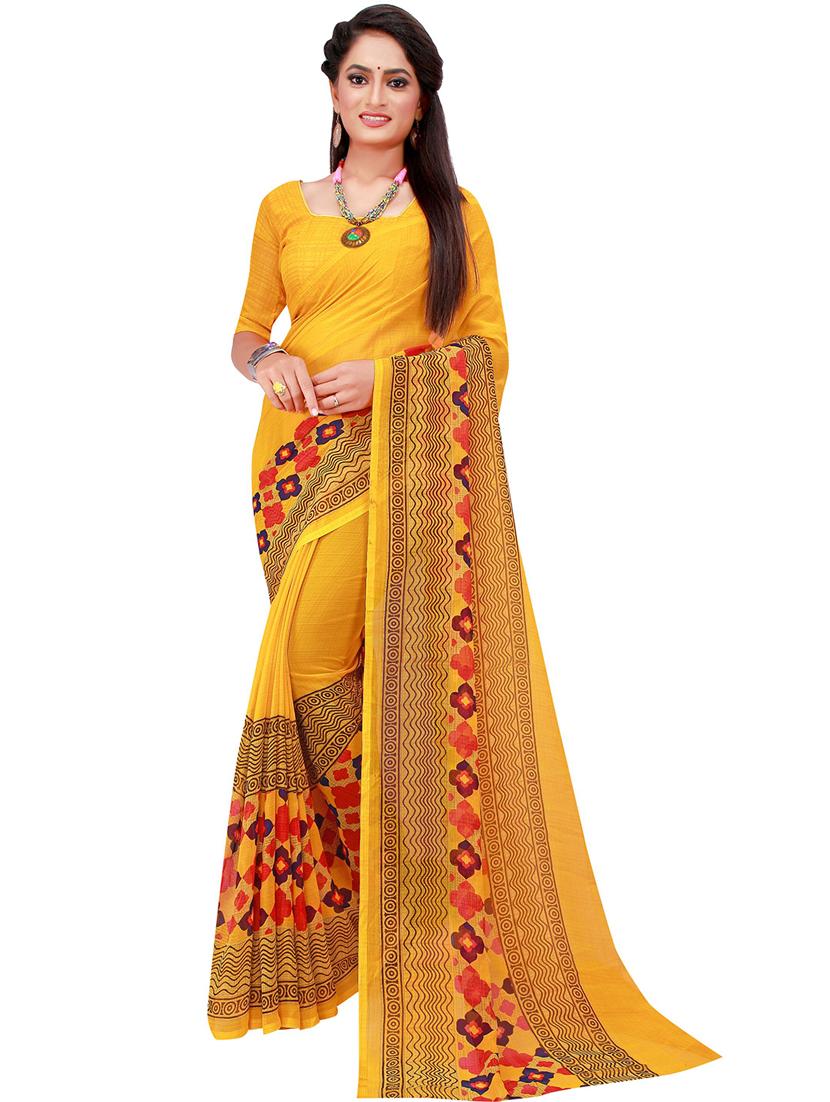 women's saree combo with blouse - 18501090 - Standard Image - 2
