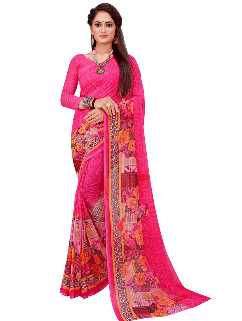 women's saree combo with blouse - 18501104 -  Standard Image - 2