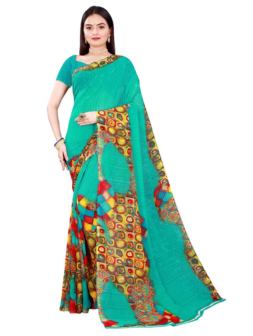 women's saree combo with blouse - 18501267 -  Standard Image - 2