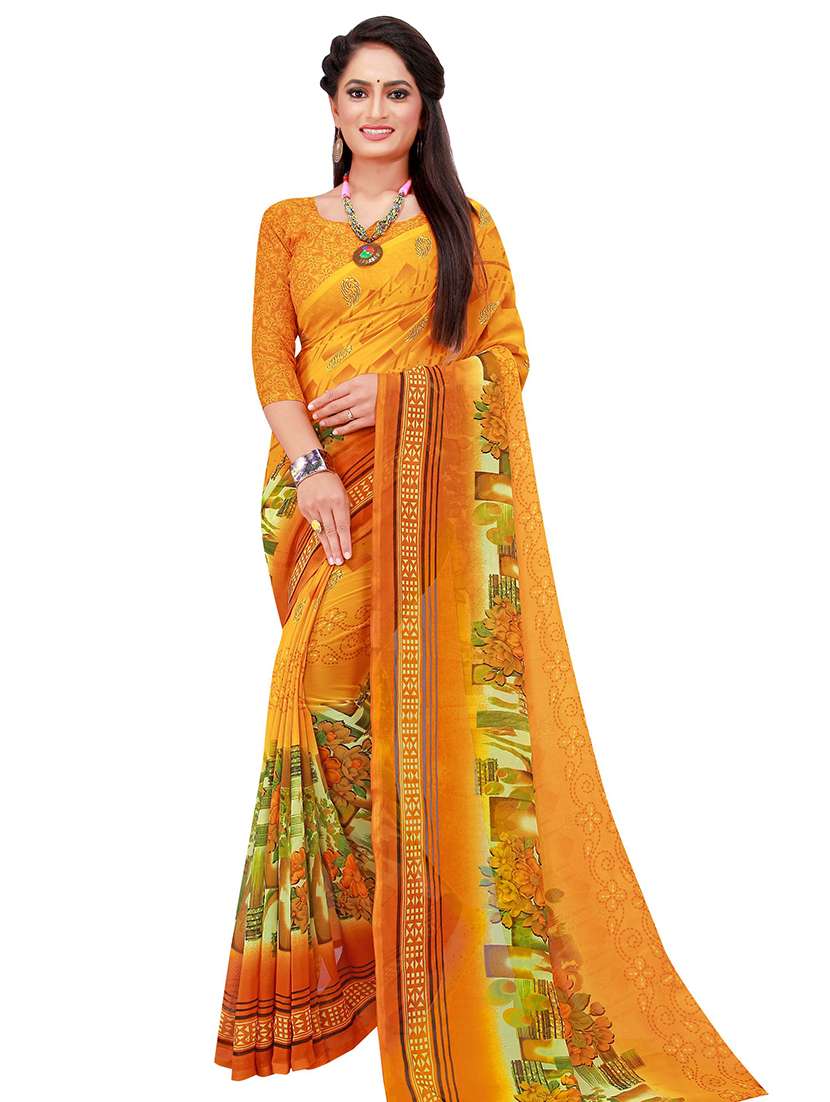 women's saree combo with blouse - 18502352 -  Standard Image - 2