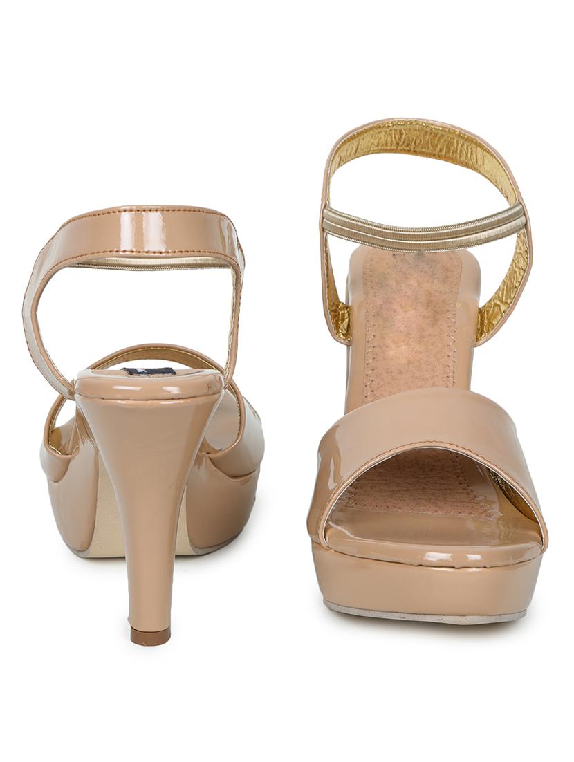 beige ankle strap sandal - 18502563 - Standard Image - 2