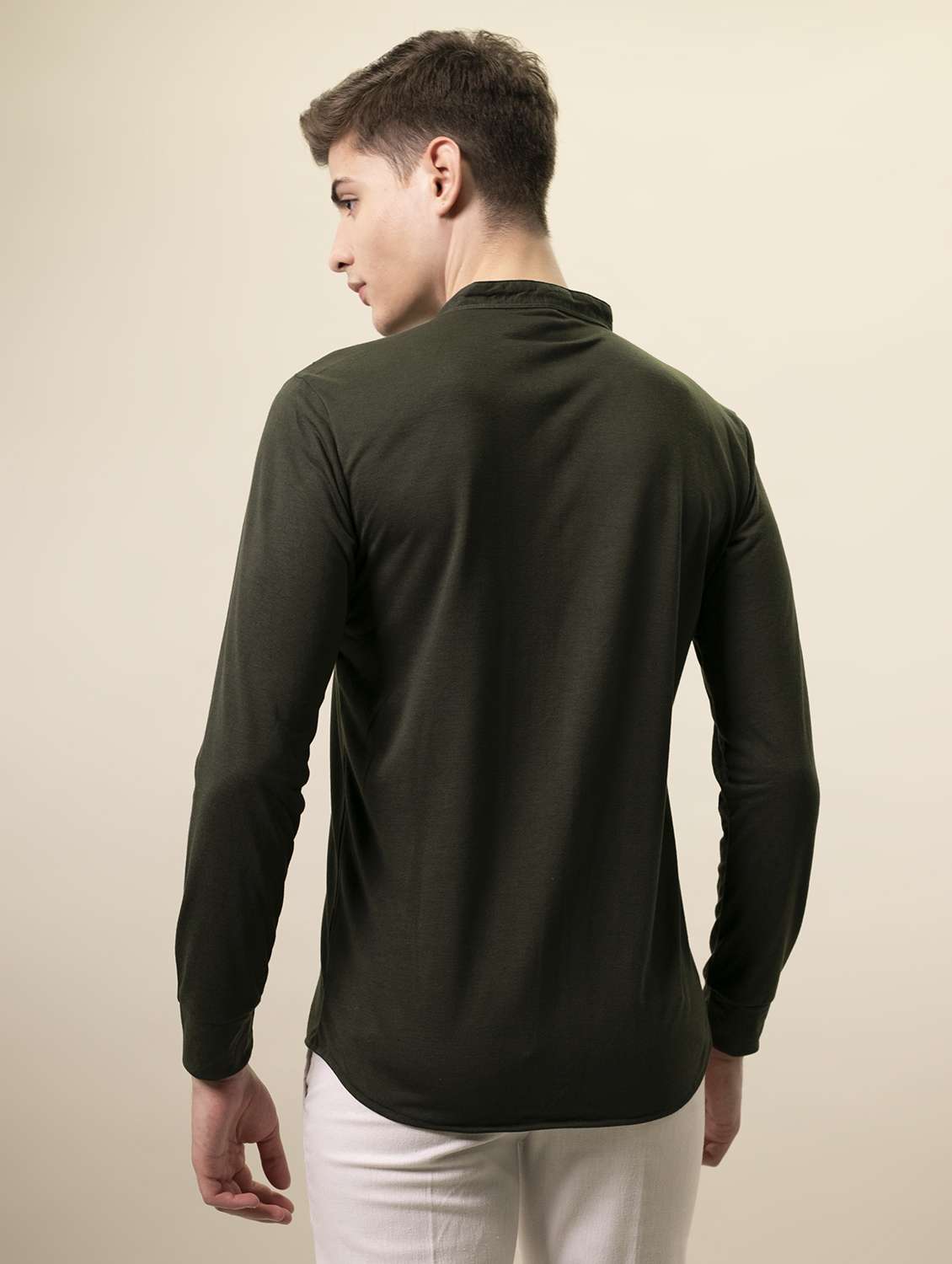 mens solid casual shirt - 18507443 -  Standard Image - 2