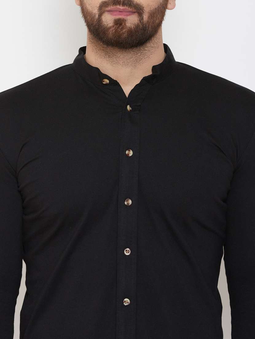 mens solid casual shirt - 18507445 -  Standard Image - 2