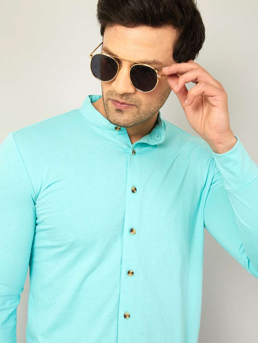 mens solid casual shirt - 18507451 -  Standard Image - 2