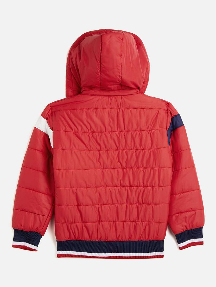 boys hooded neck quilted jacket  - 18508032 -  Standard Image - 2