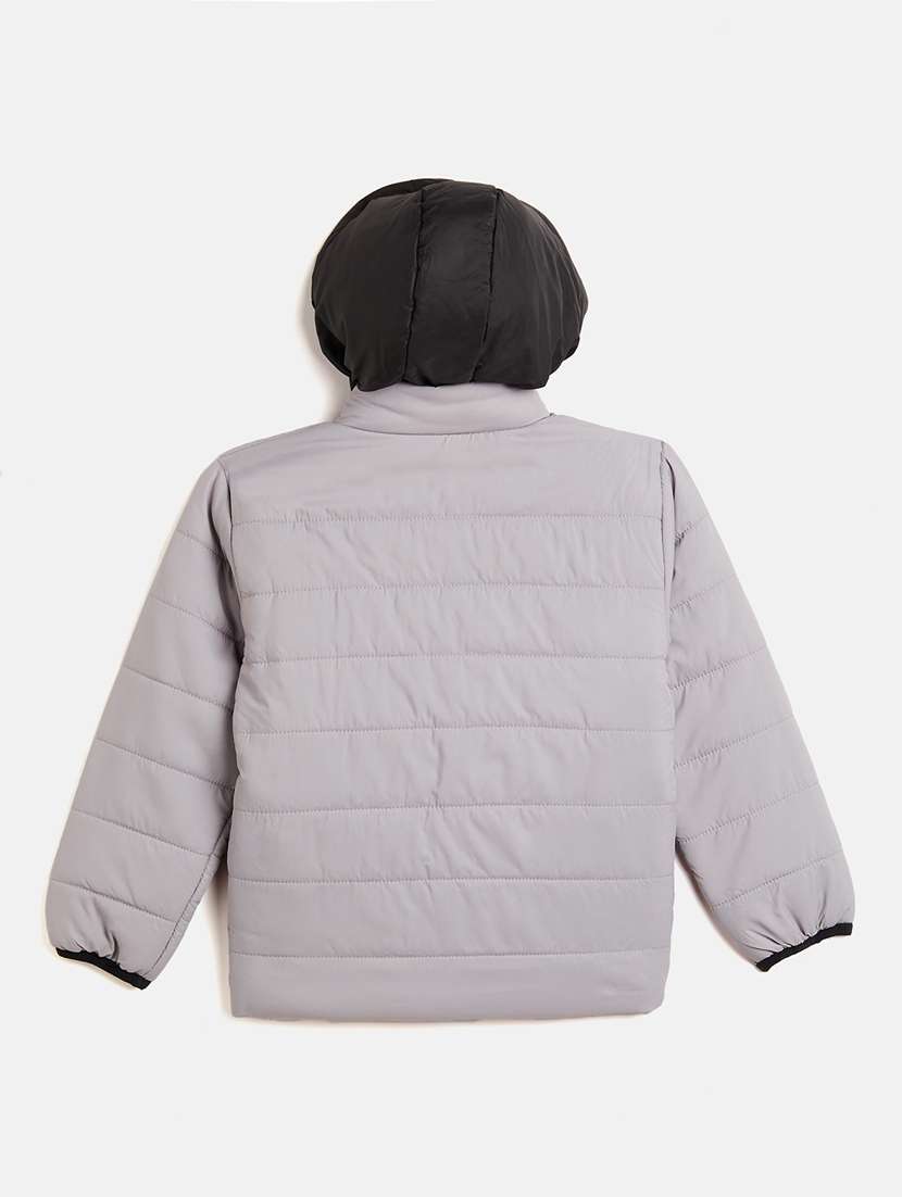 boys hooded neck quilted jacket  - 18508036 -  Standard Image - 2