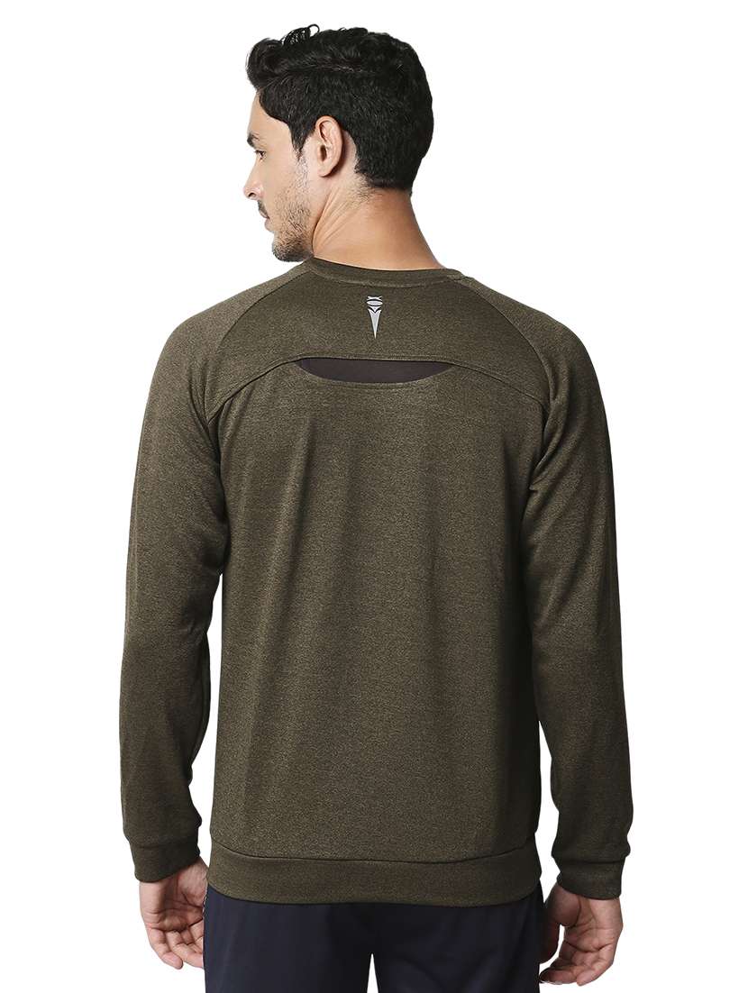 round neck chest print sweatshirt  - 18510577 -  Standard Image - 2