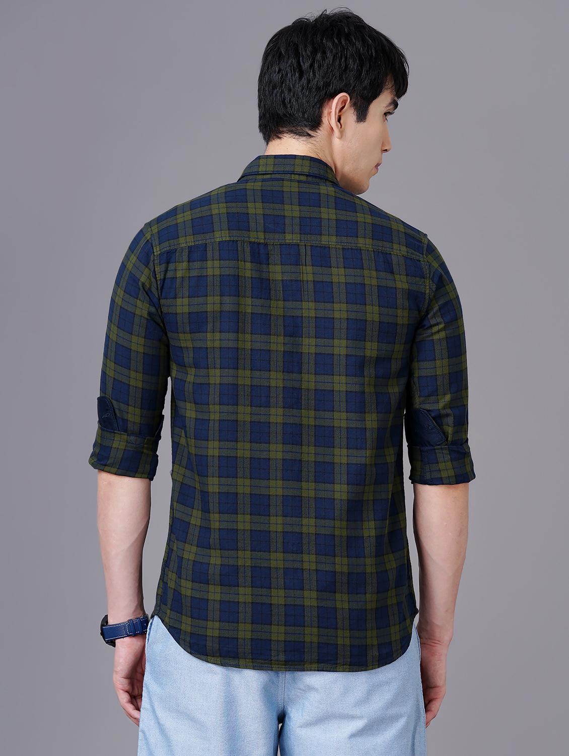 check print casual shirt - 18512107 - Standard Image - 2