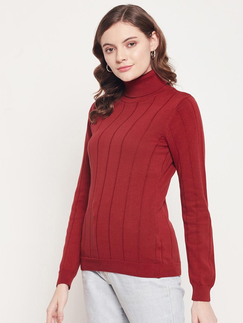 long sleeved solid regular pullover - 18512246 - Standard Image - 2