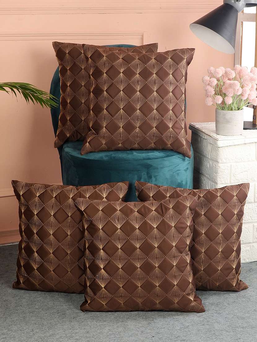 mnd villa polyester sofa cushion cover , 16x16 inch ,5 piece