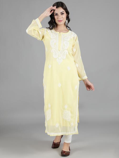 women's straight kurta - 18512668 -  Standard Image - 0
