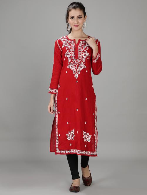 women's straight kurta - 18512675 -  Standard Image - 0