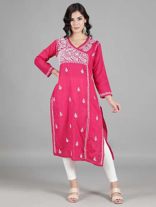 women's straight kurta - 18512682 - Standard Image - 0