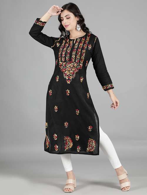 women's straight kurta - 18512686 -  Standard Image - 0