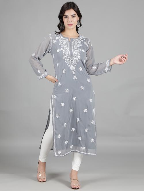 women's straight kurta - 18512693 - Standard Image - 0