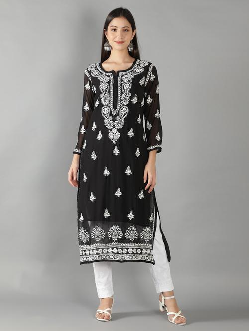 women's straight kurta - 18512698 - Standard Image - 0