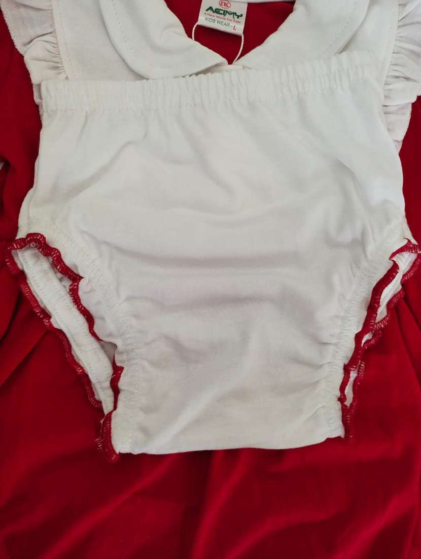 girls collared cap sleeve frock - 18513438 -  Standard Image - 2