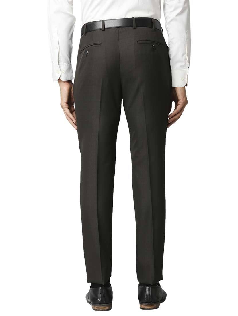 black solid formal trouser - 18513798 -  Standard Image - 2