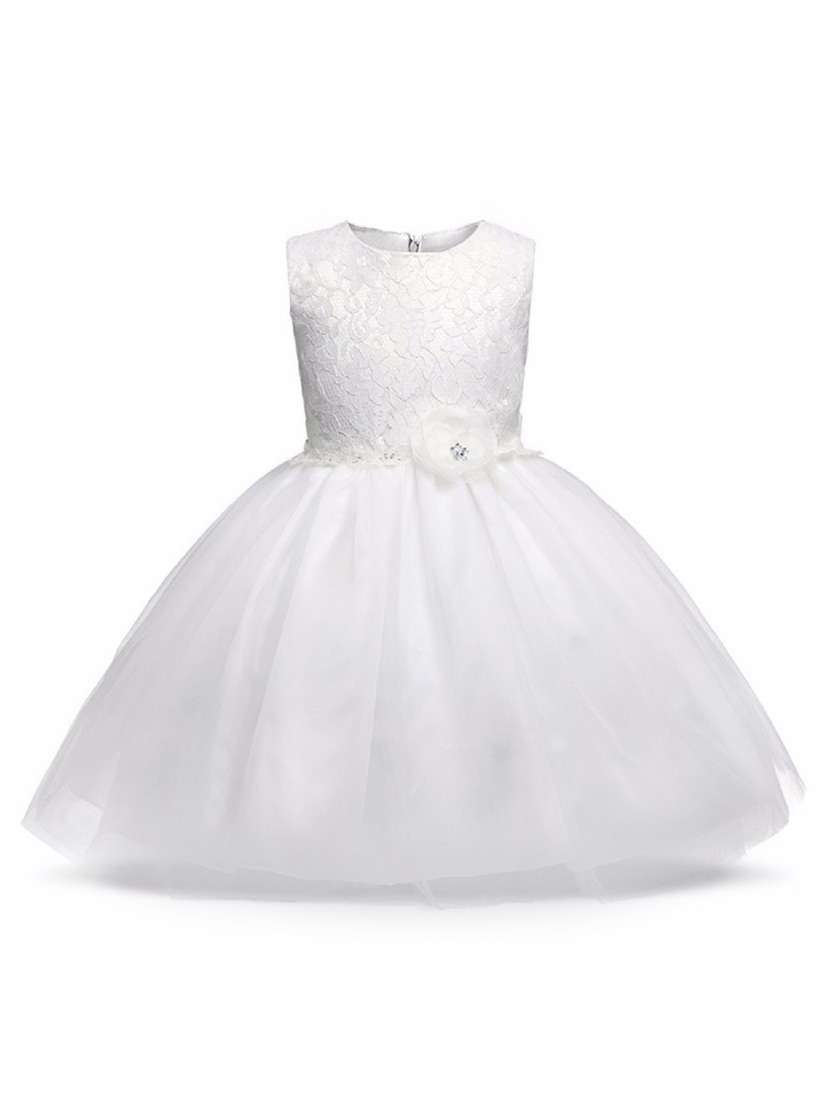 girls round neck sleeveless frock - 18517100 - Zoom Image - 0