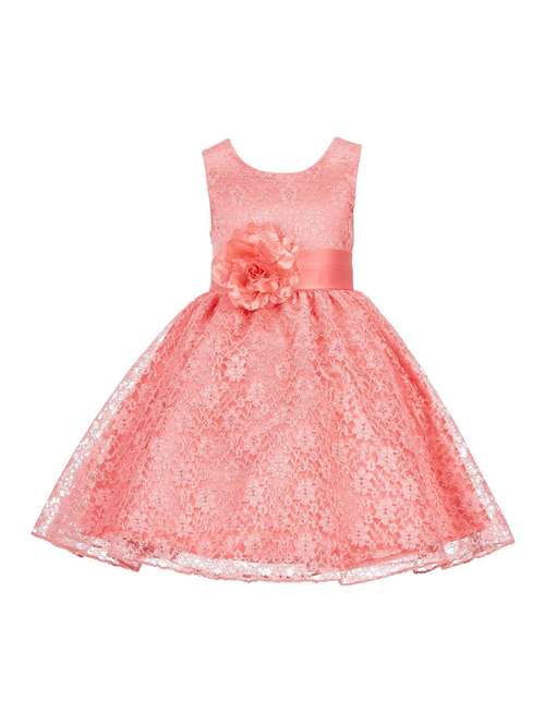 girls round neck sleeveless frock - 18517388 -  Standard Image - 0