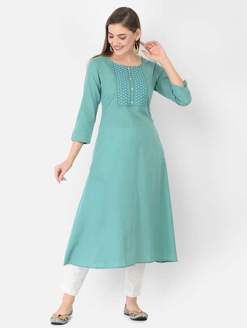 women's a-line kurta - 18518629 -  Standard Image - 0