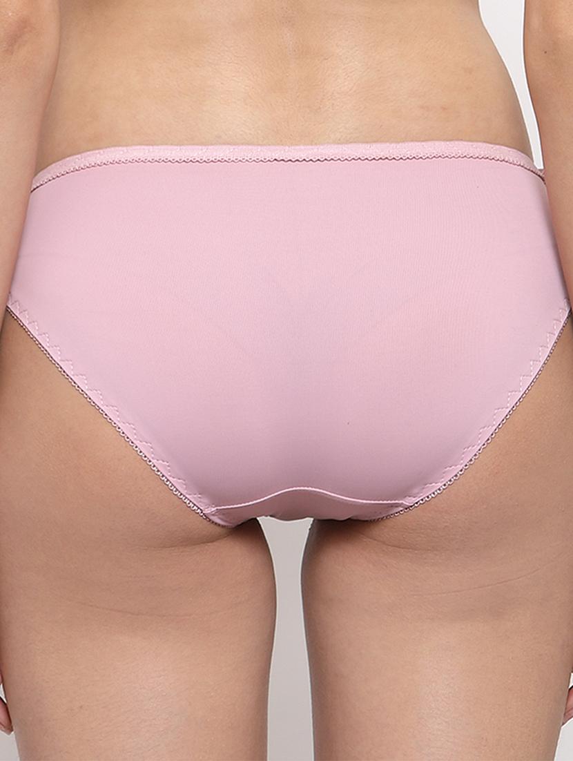 purple solid bikini panty - 18519237 - Standard Image - 2
