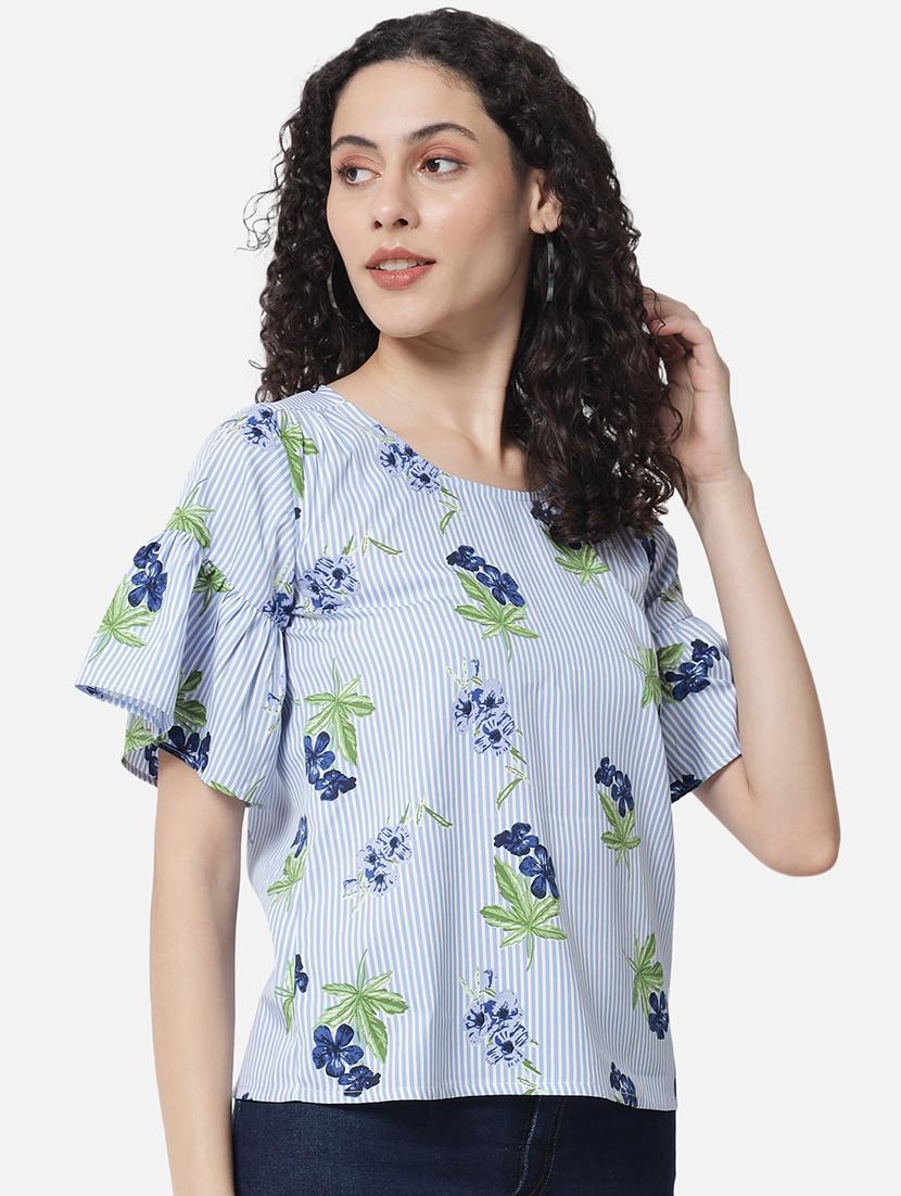 women's oversized round neck top - 18519557 -  Zoom Image - 0
