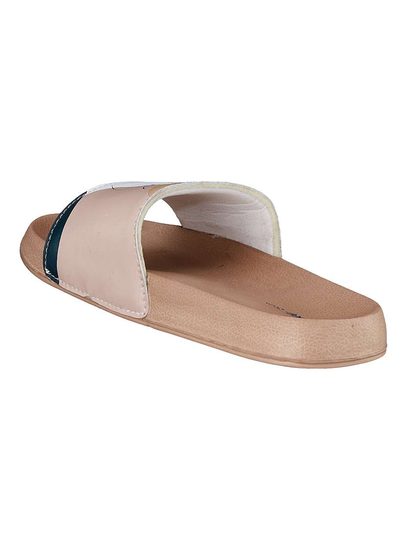 women pink slides flip flop - 18519677 - Standard Image - 2