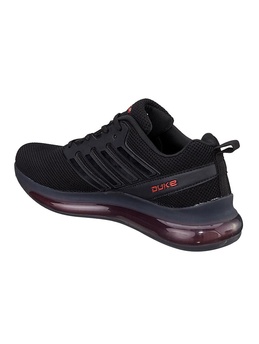 mens black lace up sport shoe - 18519684 - Standard Image - 2