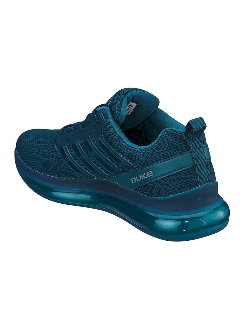 mens teal lace up sport shoe - 18519687 - Standard Image - 2