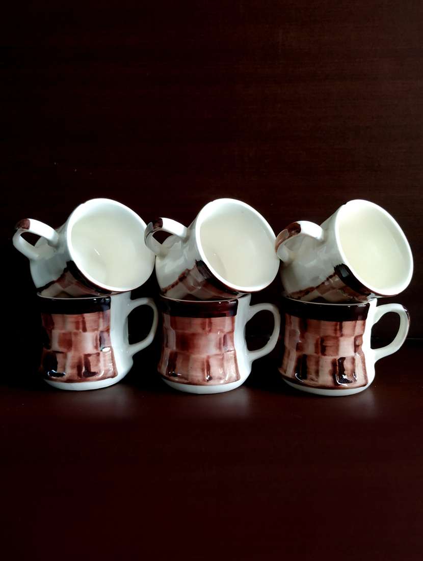 Charming Set Of 6 Cups | Cupset | Tea Cups | Set Of 6 Cups | Ceramic