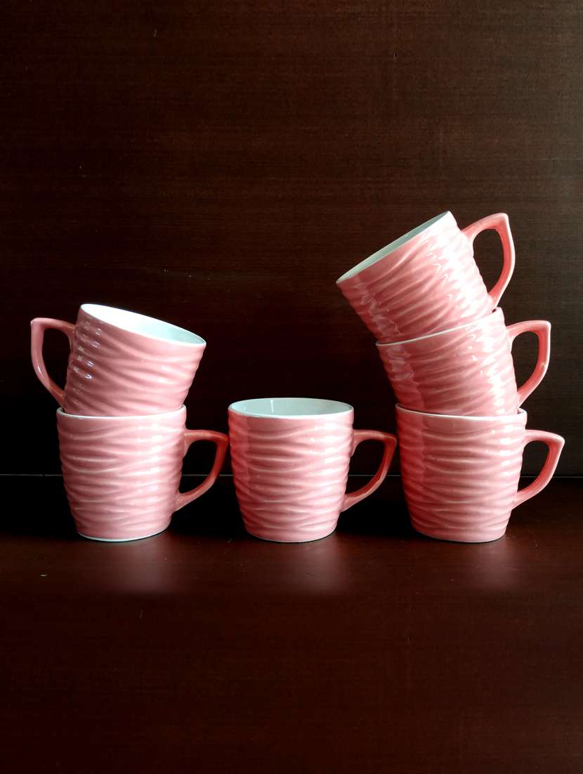 Designer Set Of 6 Cups | Cup Set | Tea Cups | Set Of 6 Cups | Ceramic