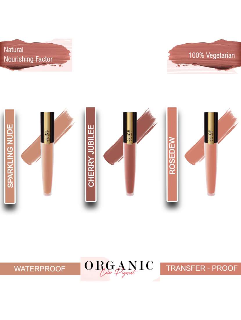 pack of 3 juice matte lipstick 