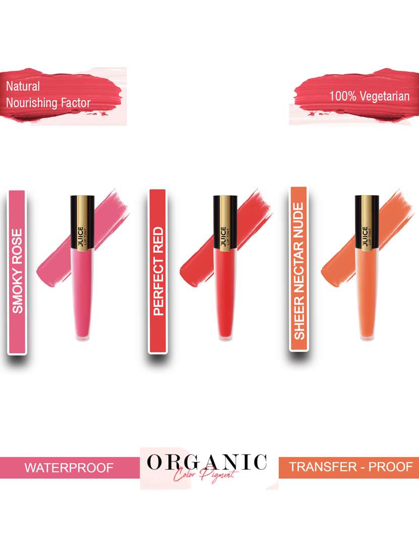 pack of 3 juice matte lipstick 