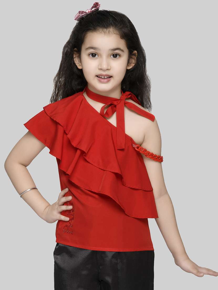 girls off shoulder top