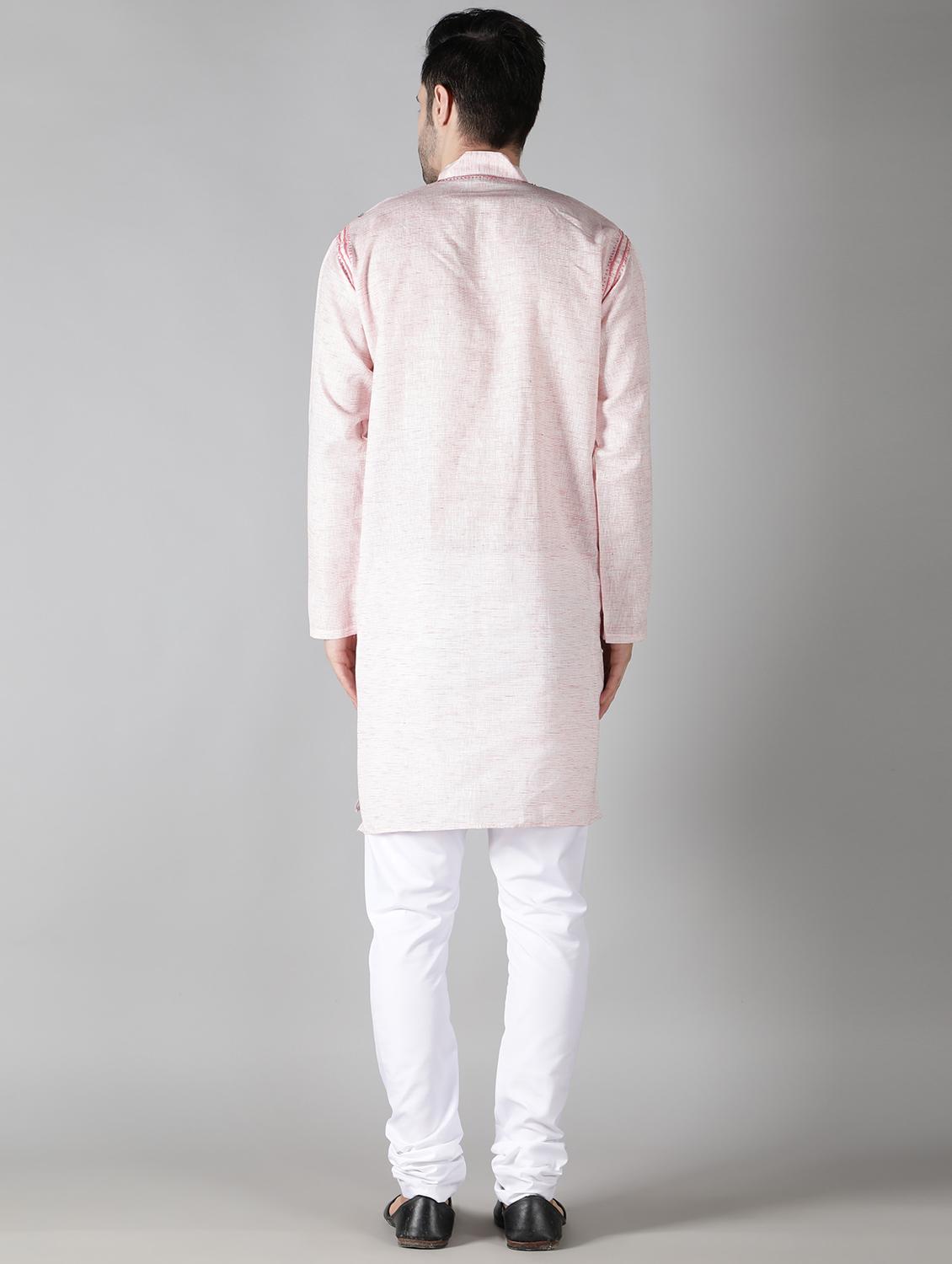 embroidered melange medium kurta - 18520371 - Standard Image - 2