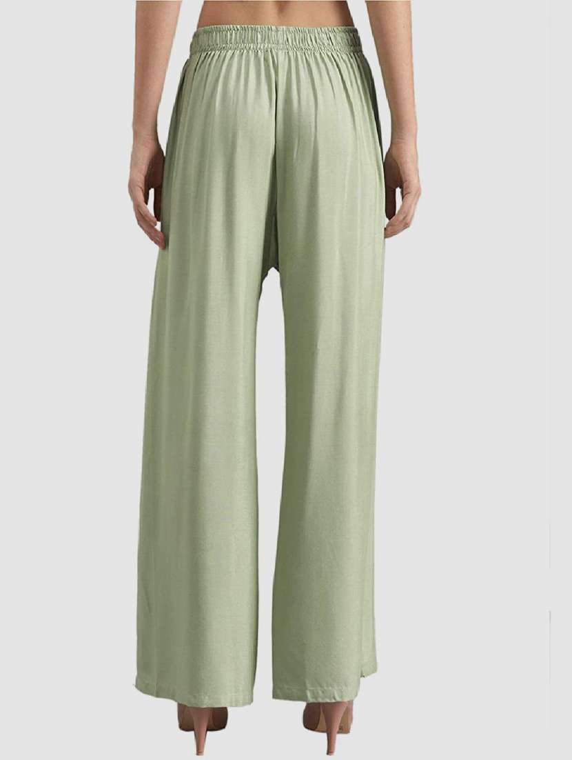 pack of 2 solid flared palazzo - 18520452 -  Standard Image - 2