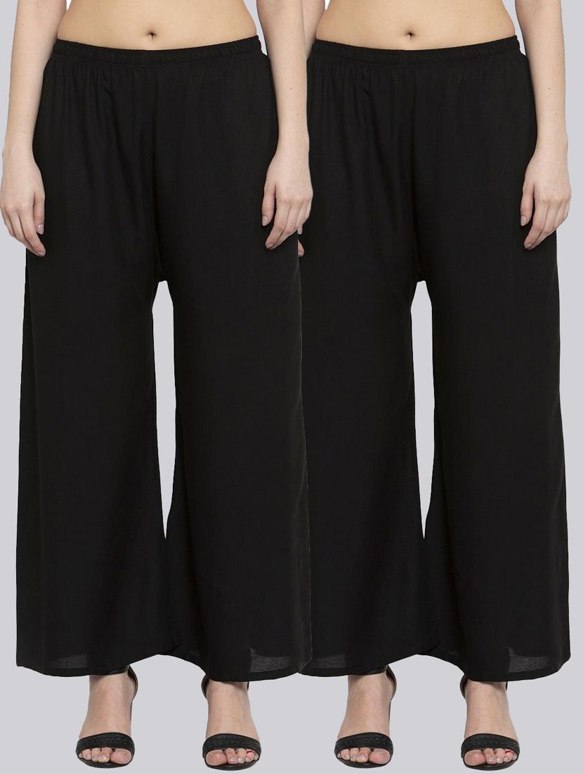 pack of 2 flared palazzos - 18520576 - Zoom Image - 0