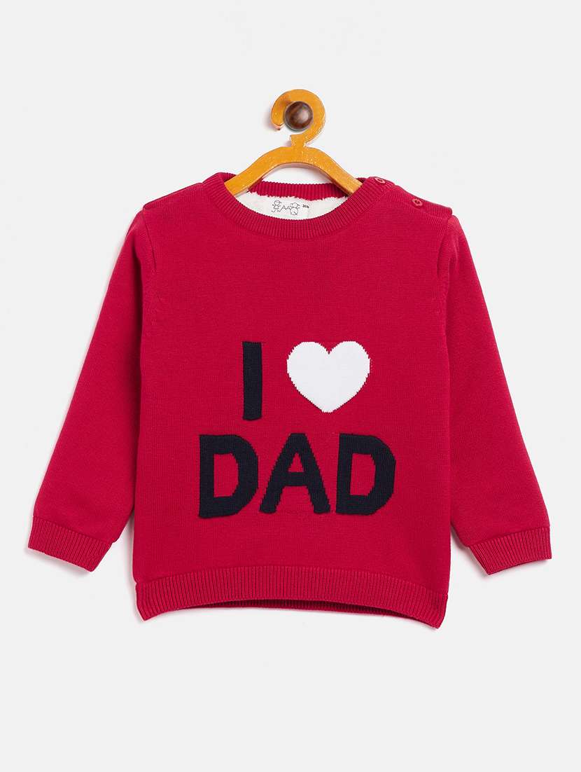 boys printed sweater 