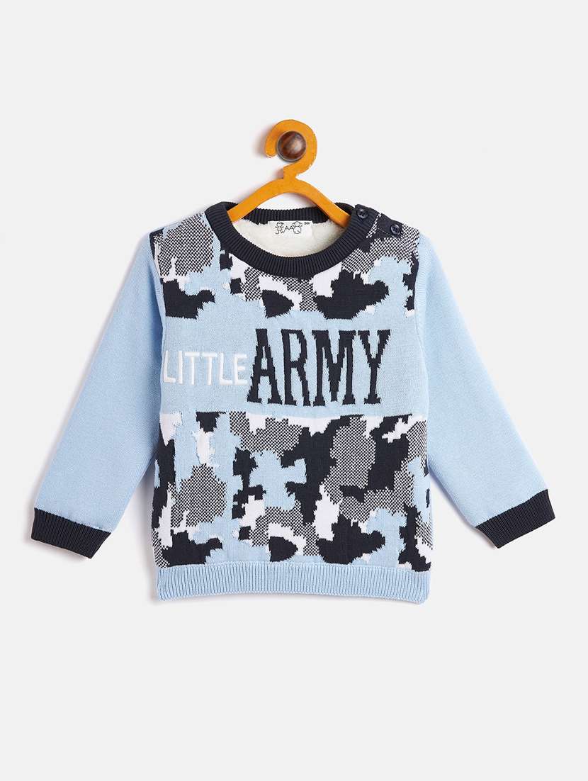 boys printed sweater 
