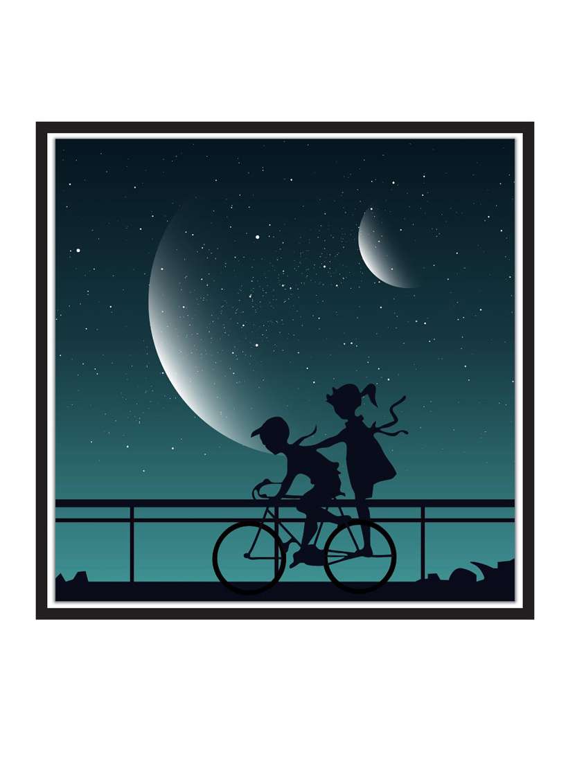 wall decal art prints on mdf board for decor (12x12 inches)  unframed & without glass