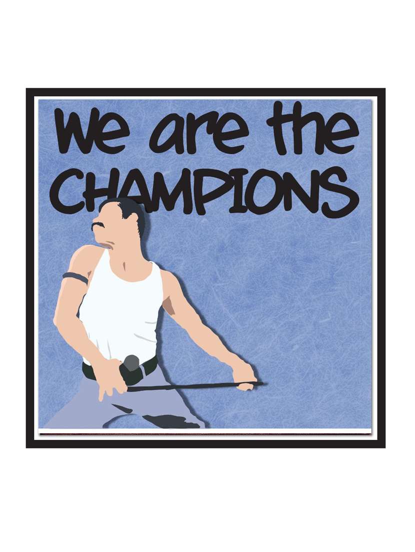 wall decal art prints on mdf board for decor (12x12 inches)  unframed & without glass