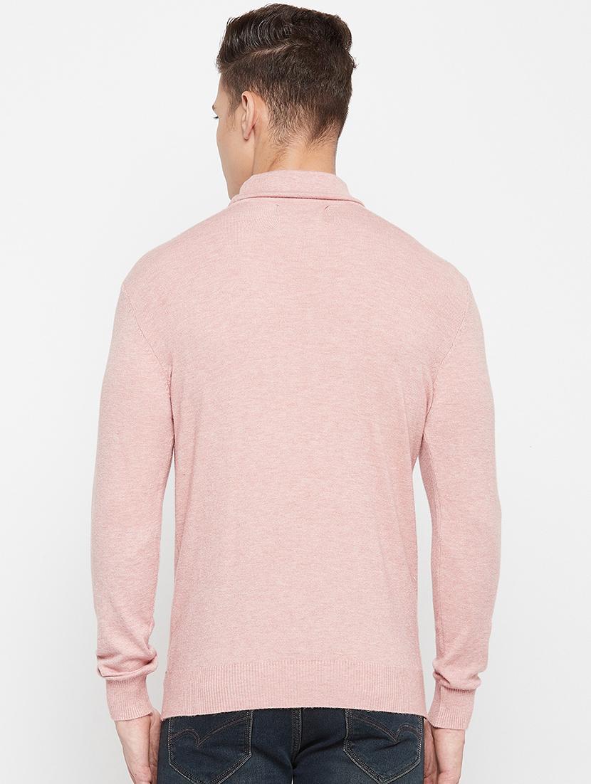 pink solid pullover - 18522548 - Standard Image - 2