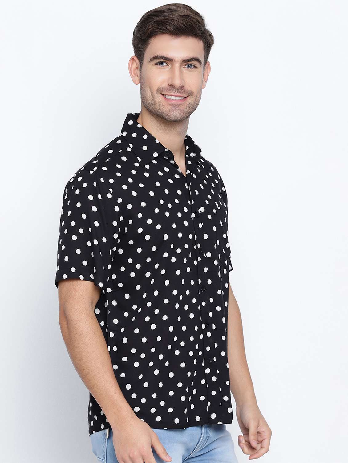 mens polka dots casual shirt - 18523569 -  Standard Image - 2